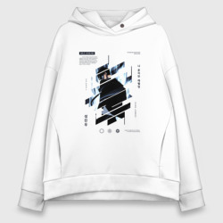 Женское худи Oversize хлопок Поднятие уровня в одиночку, Сон Джин-У