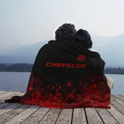 Плед 3D Chrysler - red gradient посередине - фото 2
