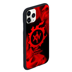 Чехол для iPhone 11 Pro Max матовый Final Fantasy - red gradient - фото 2