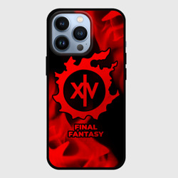 Чехол для iPhone 13 Pro Final Fantasy - red gradient