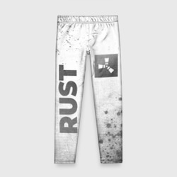 Детские леггинсы 3D Rust - white gradient вертикально