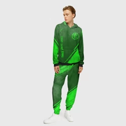 Мужской костюм с толстовкой 3D Three Days Grace - green gradient вертикально - фото 2