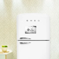 Магнитный плакат 3Х2 The Killers - white gradient по-горизонтали - фото 2