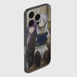 Чехол для iPhone 16 Pro силиконовый с защитой камеры Фрирен вместе с Ферн - фото 2