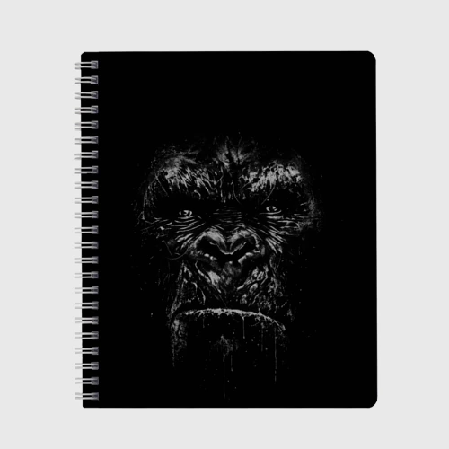 Тетрадь Gorilla face in the dark