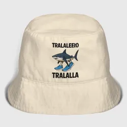 Детская панама хлопок Tralalero tralala shark meme