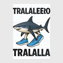 Магнитный плакат 2Х3 Tralalero tralala shark meme