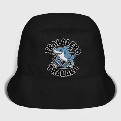 Женская панама хлопок Tralalero tralala shark