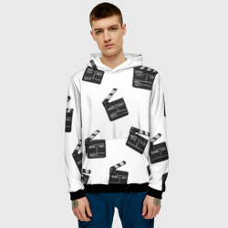 Мужская толстовка 3D Съёмочная хлопушка - фото 2