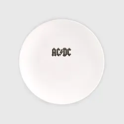 Тарелка ACDC металлический лого