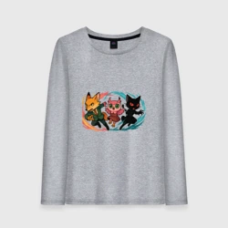 Женский лонгслив хлопок Шпионская стая 