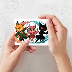 Поздравительная открытка Шпионская стая  - фото 2