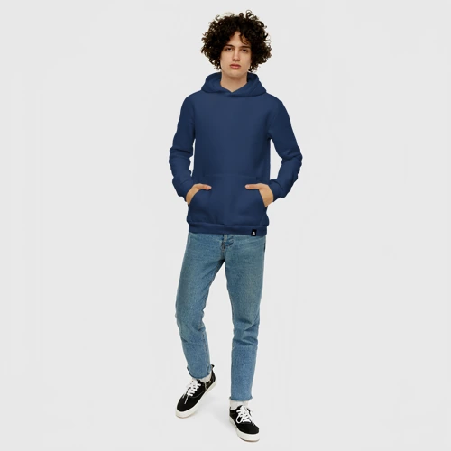 Мужская толстовка хлопок с принтом Keep Rollin, скейтборд, вид сбоку #3