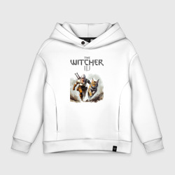 Детское худи Oversize хлопок Cirilla and lynx - The Witcher 4