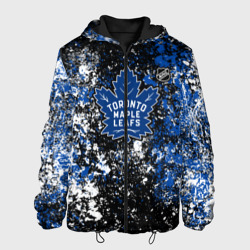 Мужская куртка 3D Toronto Maple Leafs NHL black