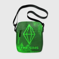 Сумка через плечо 3D The Sims - green gradient