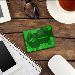 Обложка для студенческого билета Warframe - green gradient по-горизонтали - фото 2