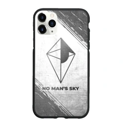 Чехол для iPhone 11 Pro Max матовый No Man's Sky - white gradient