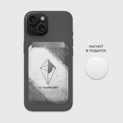 Картхолдер Magsafe магнитный No Man's Sky - white gradient - фото 2