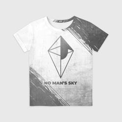 Детская футболка 3D No Man's Sky - white gradient