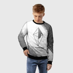 Детский свитшот 3D No Man's Sky - white gradient - фото 2