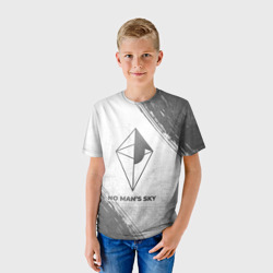 Детская футболка 3D No Man's Sky - white gradient - фото 2
