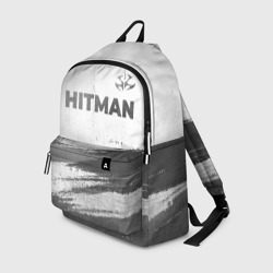 Рюкзак 3D Hitman - white gradient посередине