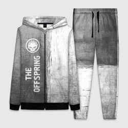 Женский костюм 3D The Offspring - grey gradient по-вертикали