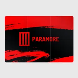Магнитный плакат 3Х2 Paramore - red gradient по-горизонтали
