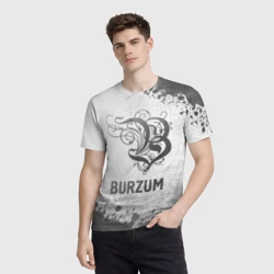 Мужская футболка 3D Burzum - white gradient - фото 2