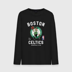 Мужской лонгслив хлопок Boston Celtics club