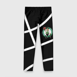 Детские леггинсы 3D Boston Celtics black