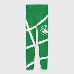 Леггинсы 3D Boston Celtics green
