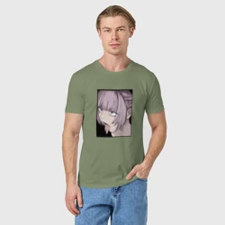 Мужская футболка хлопок Песня ночных сов назуна нанакуса - фото 2