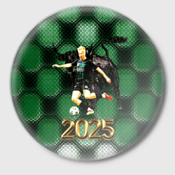 Значок ФК Краснодар чемпион РПЛ 2025