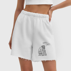 Женские шорты oversize футер хлопок Римская империя - фото 2