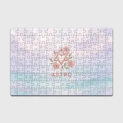 Головоломка Пазл магнитный 126 элементов Astro логотип с цветочками