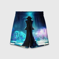 Детские спортивные шорты 3D Дымовая партия