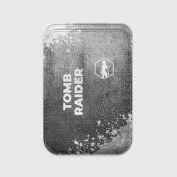 Картхолдер Magsafe магнитный Tomb Raider - grey gradient вертикально