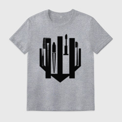 Мужская футболка хлопок Инструменты визажиста