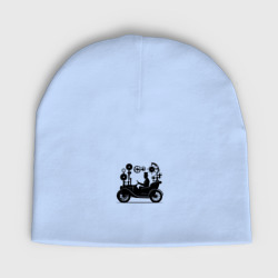 Женская шапка демисезонная Механический водитель