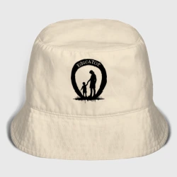 Мужская панама хлопок Воспитатель  с ребенком