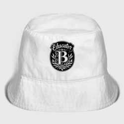 Мужская панама хлопок Воспитатель  орнамент