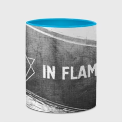 Кружка с полной запечаткой In Flames - grey gradient по-горизонтали - фото 2