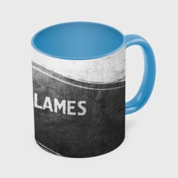 Кружка с полной запечаткой In Flames - grey gradient по-горизонтали