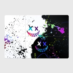 Магнитный плакат 3Х2 Неоновые брызги - жуткие улыбки