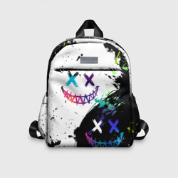 Детский рюкзак 3D Неоновые брызги - жуткие улыбки
