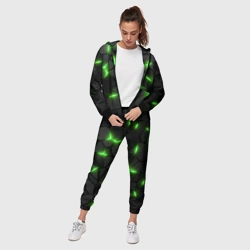 Женский костюм 3D Зеленая неоновая броня - фото 2
