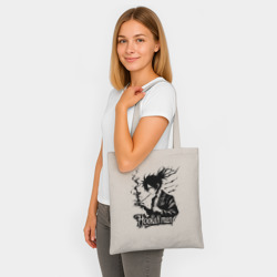Шоппер BioNature Аниме человек с кальяном - фото 2