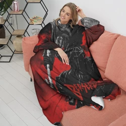 Плед с рукавами Берсерк черный рыцарь - фото 2